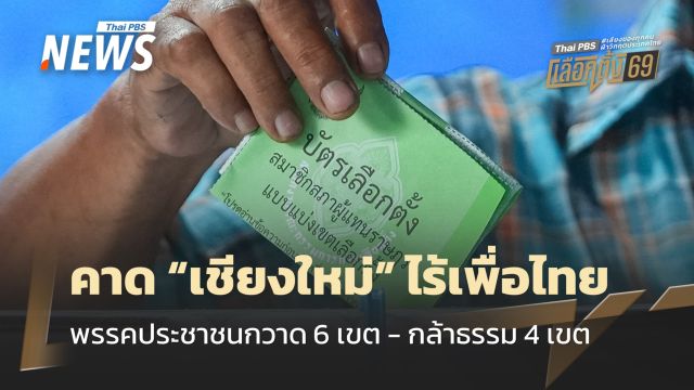 ผลเลือกตั้ง 2569 : สนามภาคเหนือ "ประชาชน" ตีที่มั่นเพื่อไทย ปักธงส้ม 6 เขตเชียงใหม่