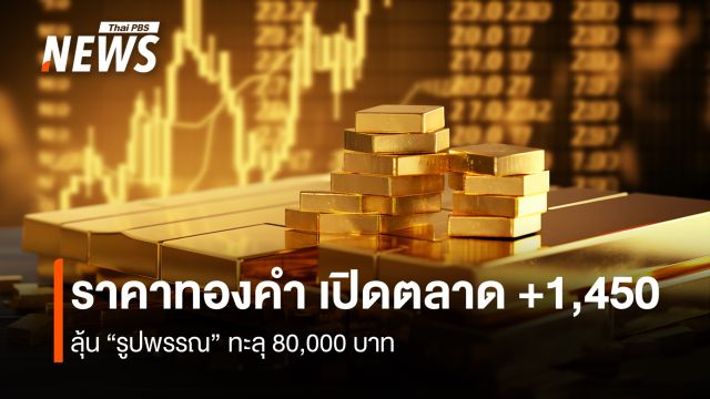 ราคาทองคำ เปิดตลาดพุ่งแรง +1,450  สงครามสหรัฐฯ – อิหร่านไม่จบ