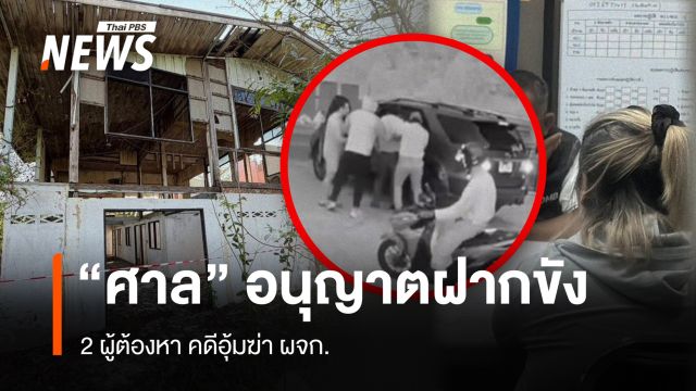 "ศาล" อนุญาตฝากขัง 2 ผู้ต้องหา คดีอุ้มฆ่า ผจก.