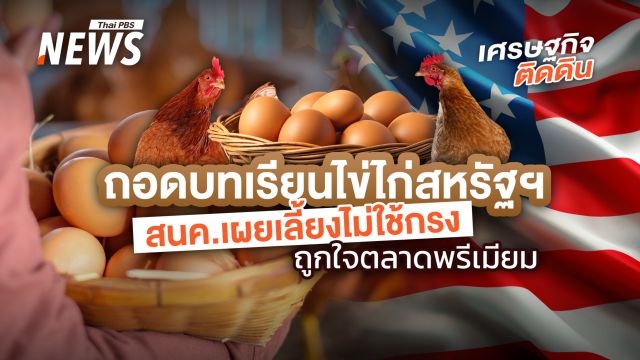 ถอดบทเรียนไข่ไก่สหรัฐฯ  สนค.เผยเลี้ยงไม่ใช้กรง ถูกใจตลาดพรีเมียม