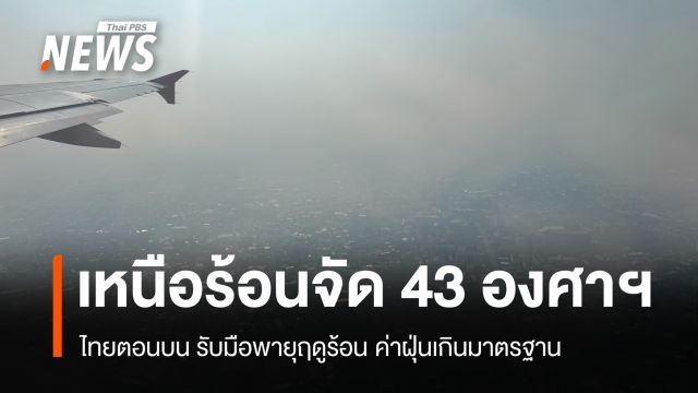 สภาพอากาศวันนี้ เหนืออ่วม! ร้อนจัด พายุฤดูร้อน ค่าฝุ่นเกินมาตรฐาน