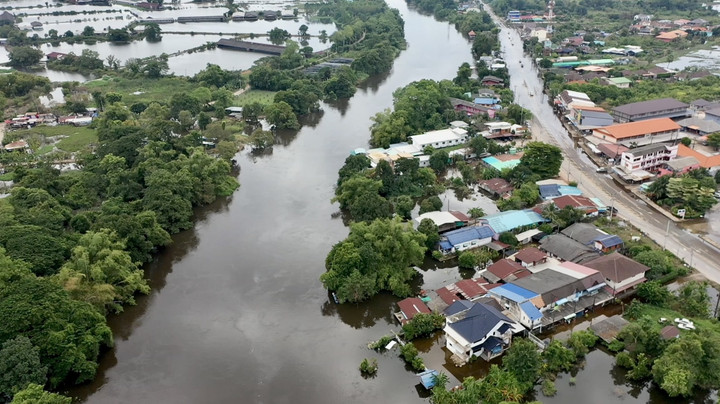 ปภ.เผยน้ำท่วม 22 จังหวัด - กทม. กระทบ 604,265 ครัวเรือน