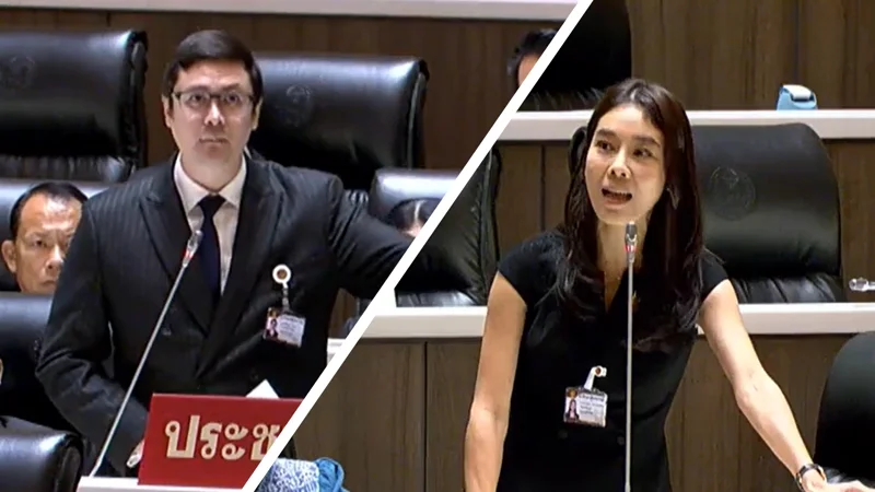 &ldquo;รังสิมันต์ โรม&rdquo; สส.บัญชีรายชื่อ พรรคประชาชน ปะทะเดือด &ldquo;สุชาดา ซาง แทนทรัพย์&rdquo; กลางประชุมสภาฯ วันที่ 1 ต.ค. 69