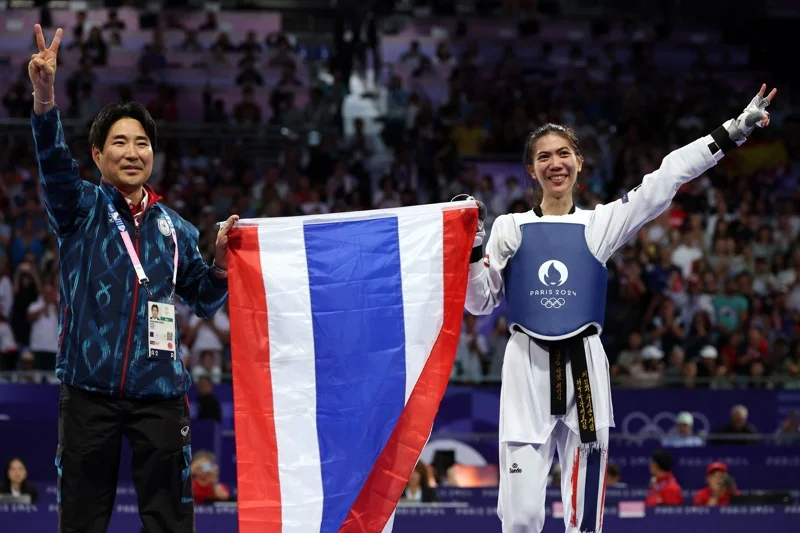 โค้ชเช และ เทนนิส พาณิภัค เหรียญทองโอลิมปิกคนล่าสุด