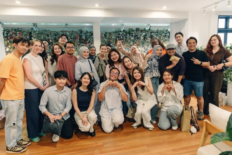 งานพบปะคนรักน้ำหอมครั้งแรกที่ศรุตาและเพื่อนร่วมกันจัด เมื่อเดือนกรกฎาคม 2568 (ภาพจาก: ศรุตา จรูญเมธี)