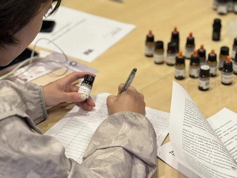 &lsquo;The Sense of the Local : Collective Scents&rsquo; event organized by the Chiang Mai office of CEA in late August 2025 (Photo: Facebook TCDC Chiang Mai)